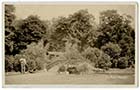 Dane Park bridge and gardener 1906 | Margate History